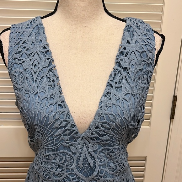 Lulus Truly Beloved Dress in Dusty Blue, Size XLarge, NWT - Picture 5 of 17
